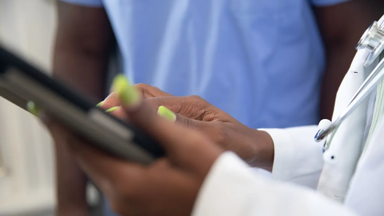 a person holding a phone