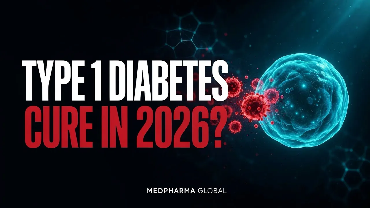 Video still from Medpharm Global: The Race for Type 1 Diabetes Solutions: Where Science Stands in 2026