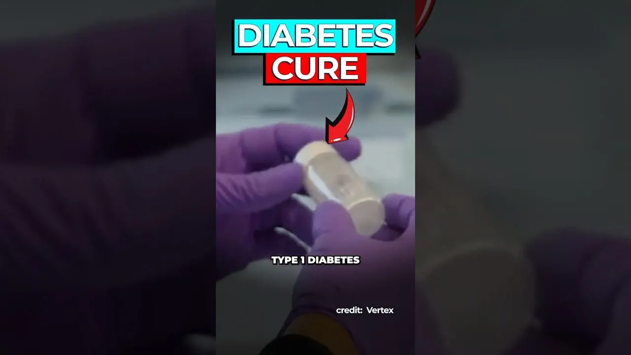 Video still from YouTube community video: Stem Cell Trial Shows Promise for Insulin Independence in Type 1 Diabetes