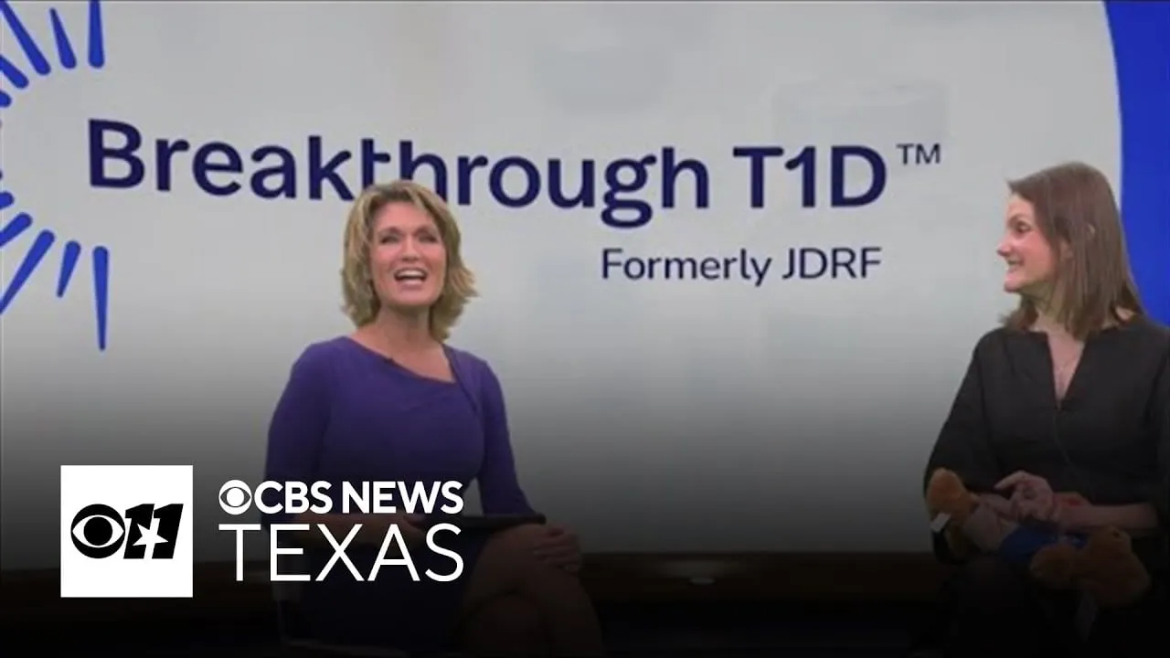 Video still from YouTube community video: Finding Your Footing After a Type 1 Diabetes Diagnosis: How Breakthrough T1D Supports Patients and Families