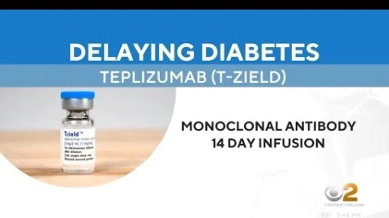 Video still from YouTube community video: FDA Approves Teplizumab to Delay Type 1 Diabetes Onset