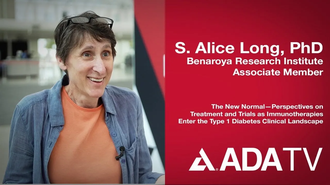 Video still from YouTube community video: A New Era Begins: Understanding Immunotherapy Trials in Type 1 Diabetes