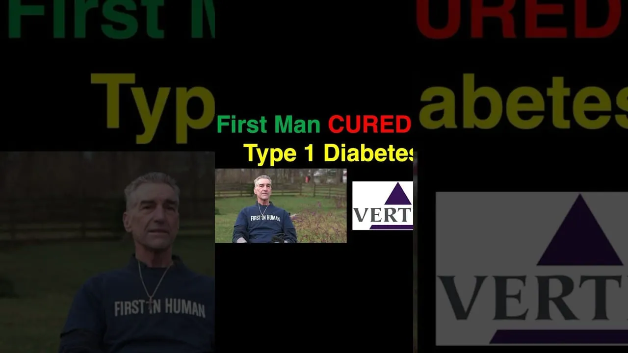 Video still from YouTube community video: Stem Cell Therapy Shows Promise in Early Type 1 Diabetes Trial