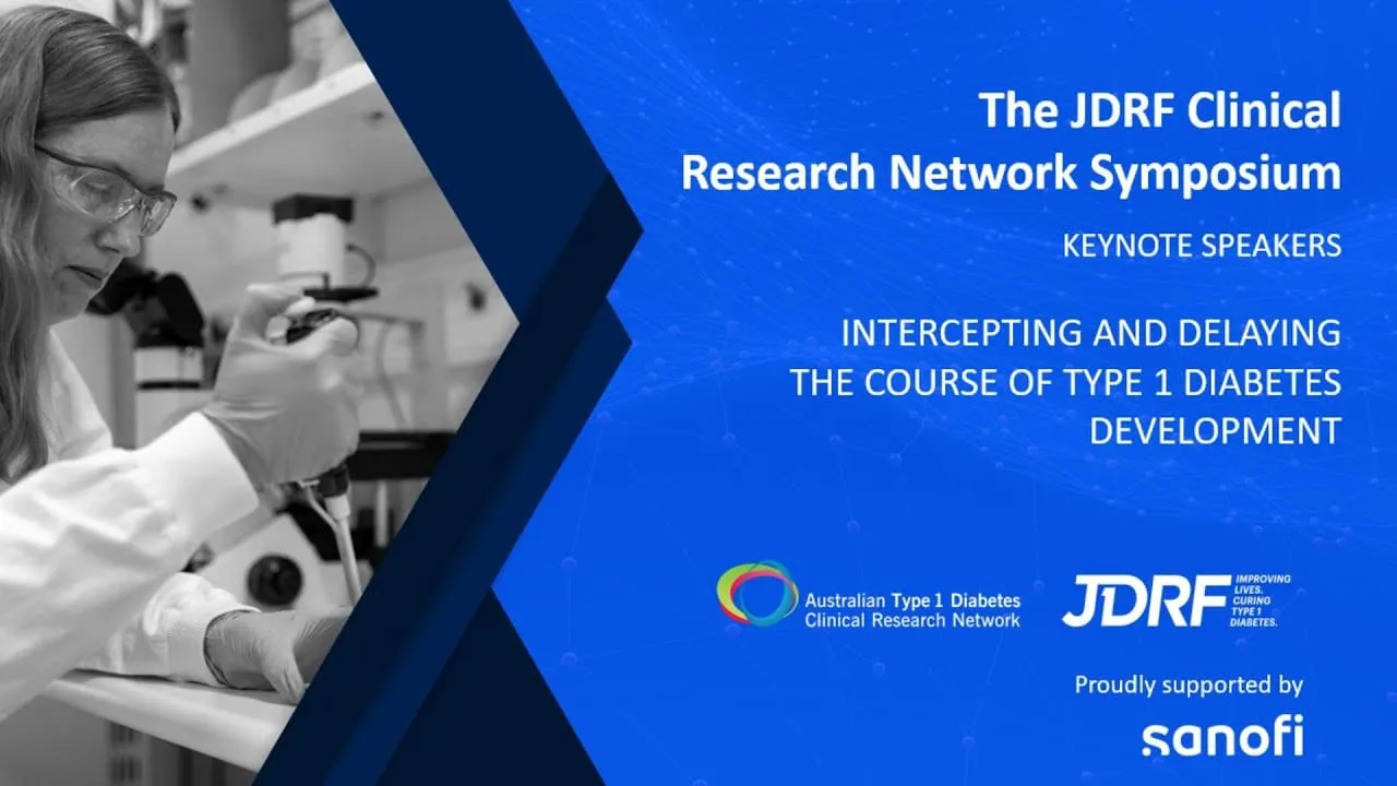 Video still from YouTube community video: Why Delaying Type 1 Diabetes Matters: Voices from the Research Community