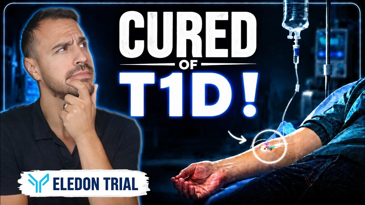 Video still from YouTube community video: One Patient's Experience: Islet Transplant Combined With Teplizumab