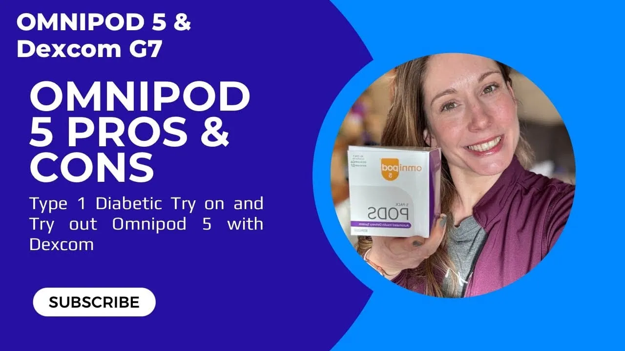 Video still from YouTube community video: One Person's Journey: What It's Like to Switch to the OmniPod 5