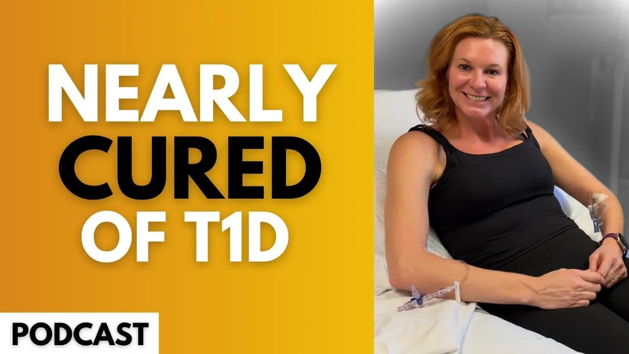 Video still from YouTube community video: One Woman's Dramatic Reduction in Daily Insulin: What We Know About Her Experience