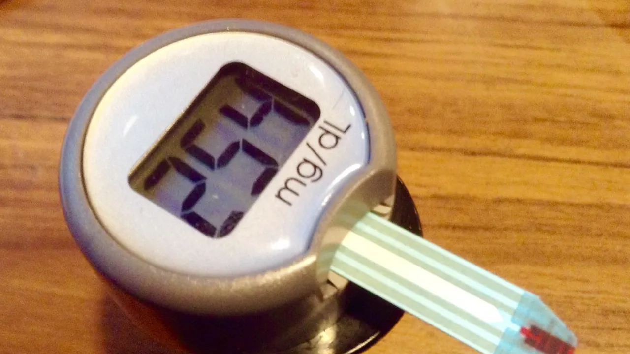 High Blood Sugar Readings on Glucose Test Monitoring device