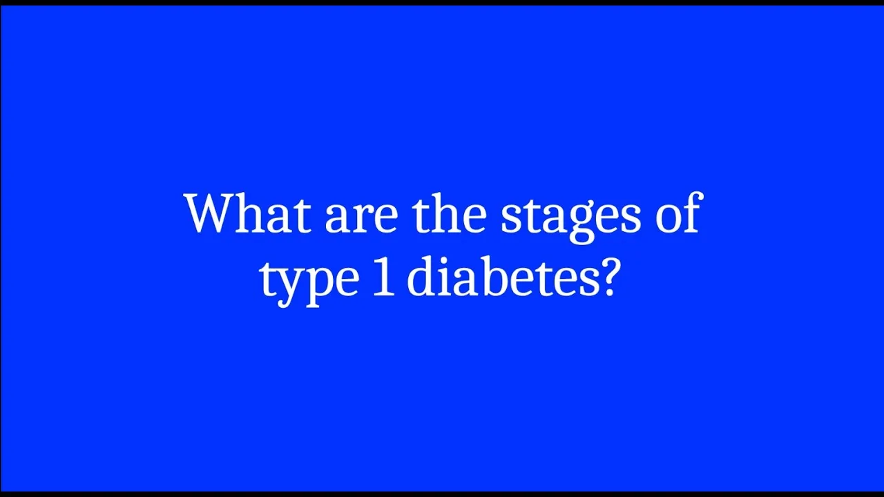 Video still from YouTube / Breakthrough T1D: Understanding the Stages of Type 1 Diabetes: From Invisible to Diagnosis