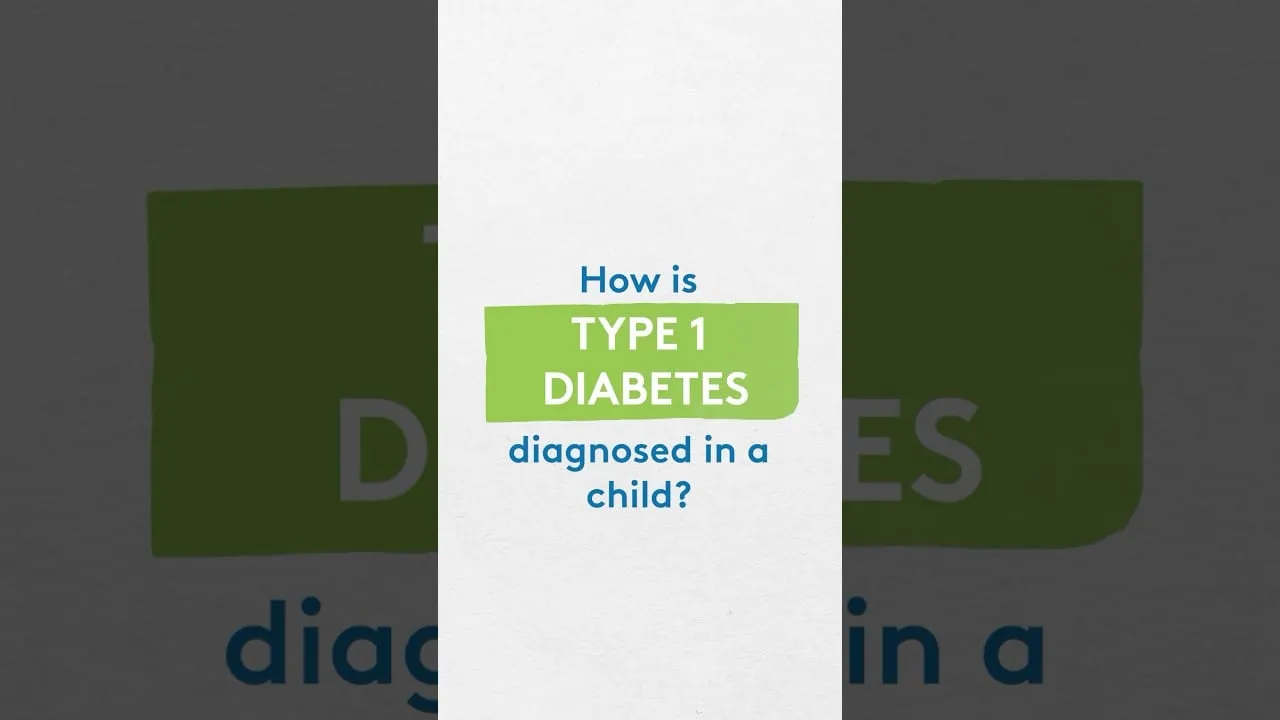 Video still from YouTube community video: How Type 1 Diabetes Is Diagnosed in Children