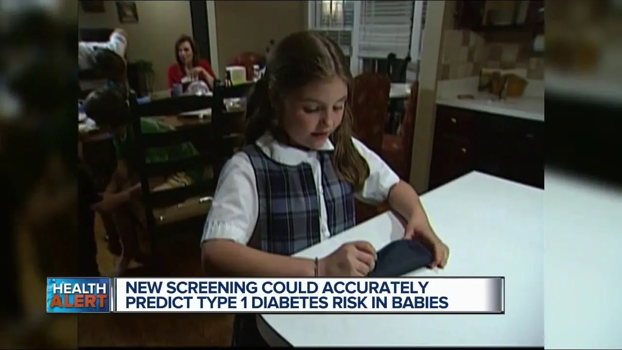 Video still from YouTube community video: New Genetic Test May Help Identify Babies at Risk for Type 1 Diabetes