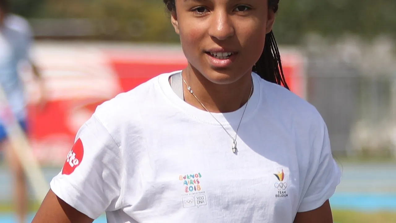 2018-10-05 Athletics Training at 2018 Summer Youth Olympics (Martin Rulsch) 068 - Liefde Schoemaker (cropped)