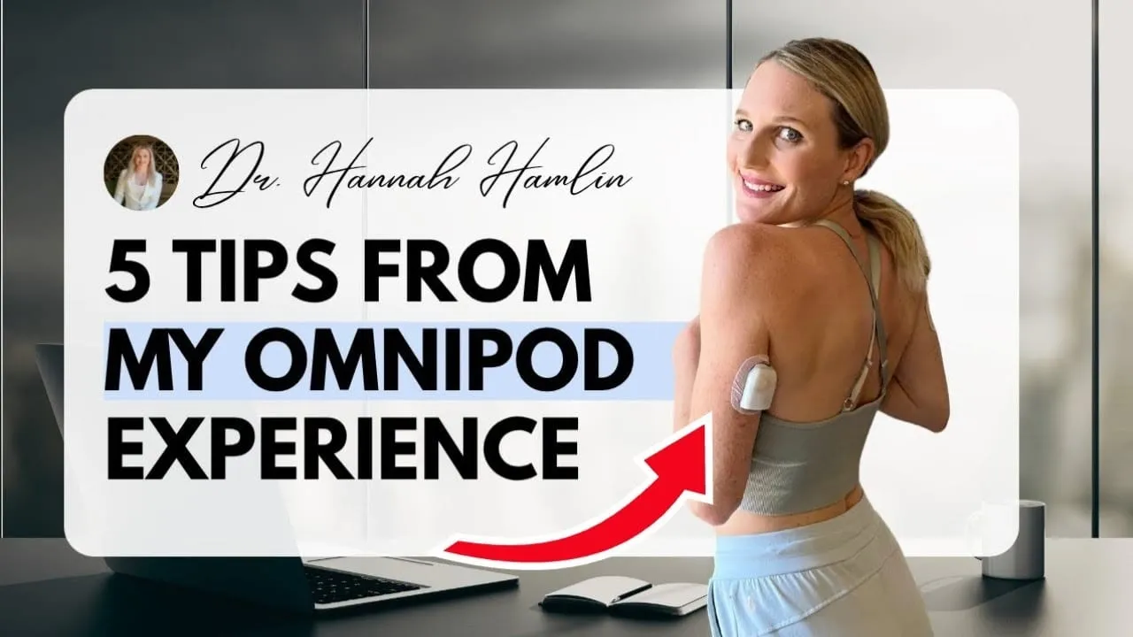 Video still from YouTube community video: What I Learned Using Omnipod 5: A Patient's Perspective