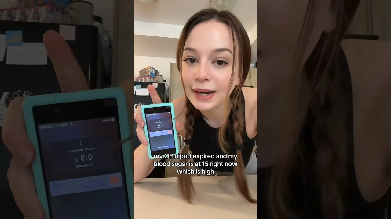 Video still from YouTube community video: What to Do When Your Insulin Pump Expires